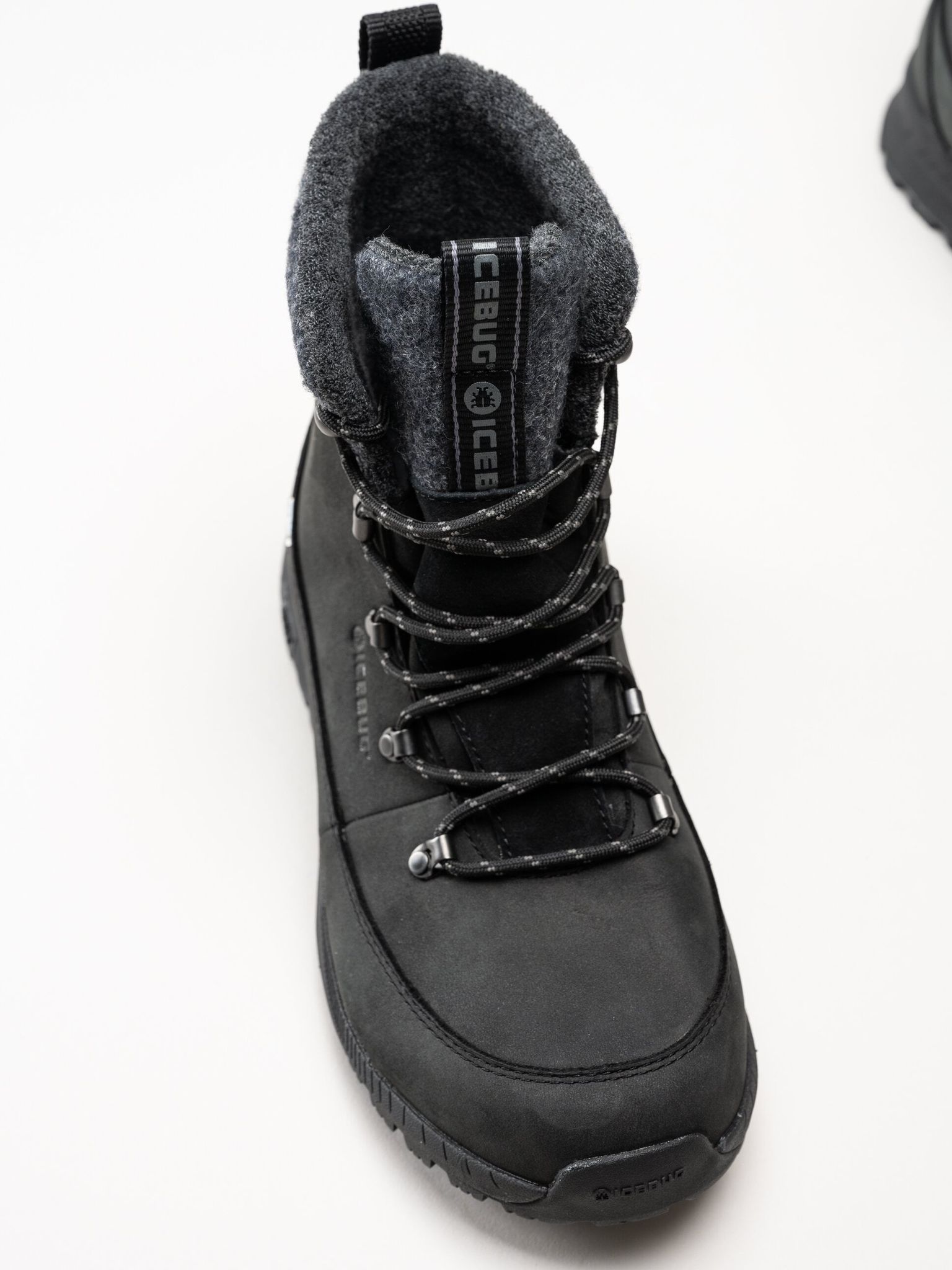 Icebug - Adak ReWool NT - Svarta vinterkängor