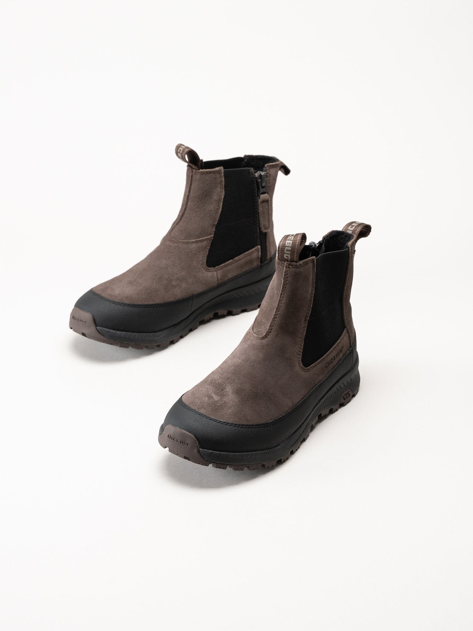 Icebug - Boda W NT - Bruna chelsea boots i mocka