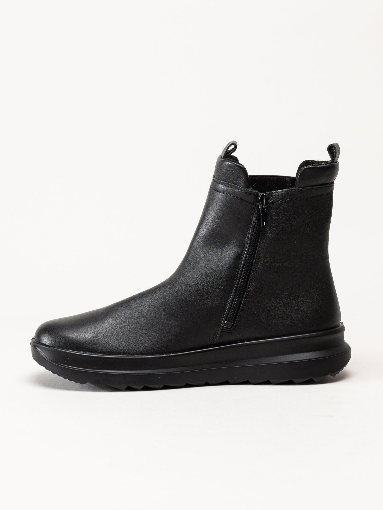 Legero - Dreamer - Svarta boots i skinn med Gore-Tex