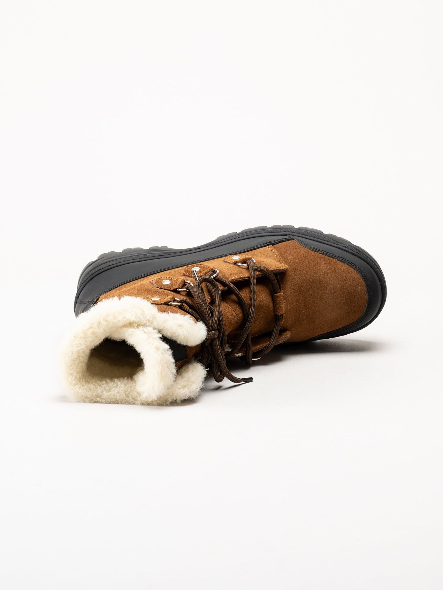 Ilves - Ilves Midbyn Wool Tex Alpi - Bruna broddkängor i mocka