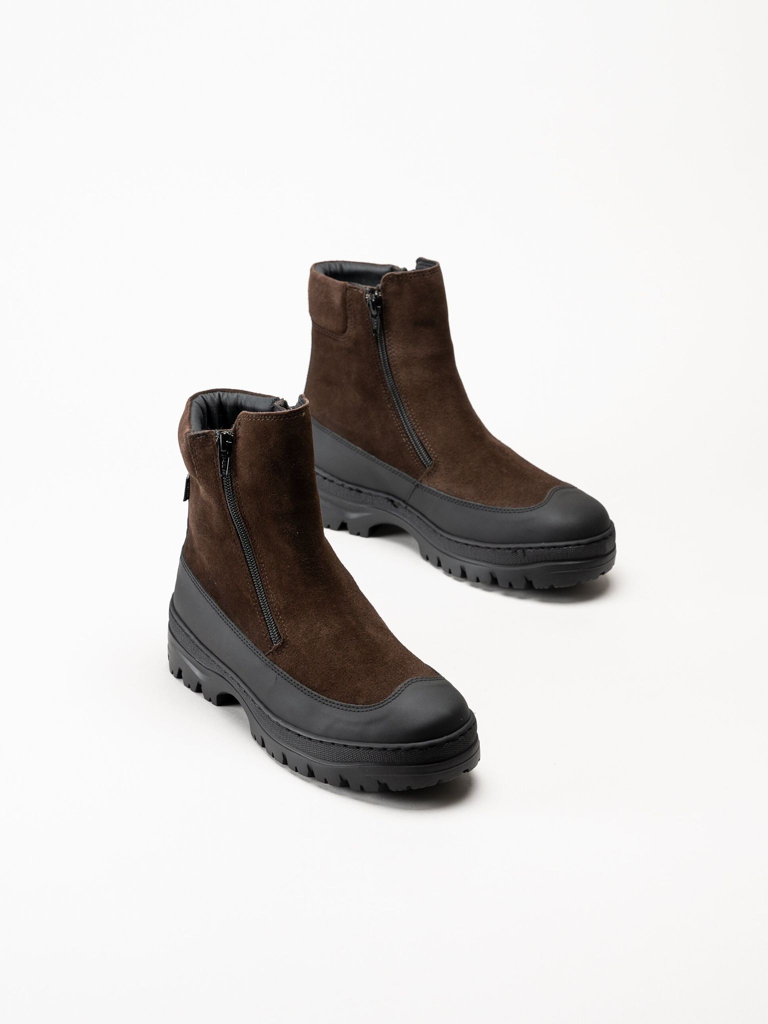 Ilves - Ilves Åbyn Lamb Alpi - Mörkbruna broddkängor i mocka