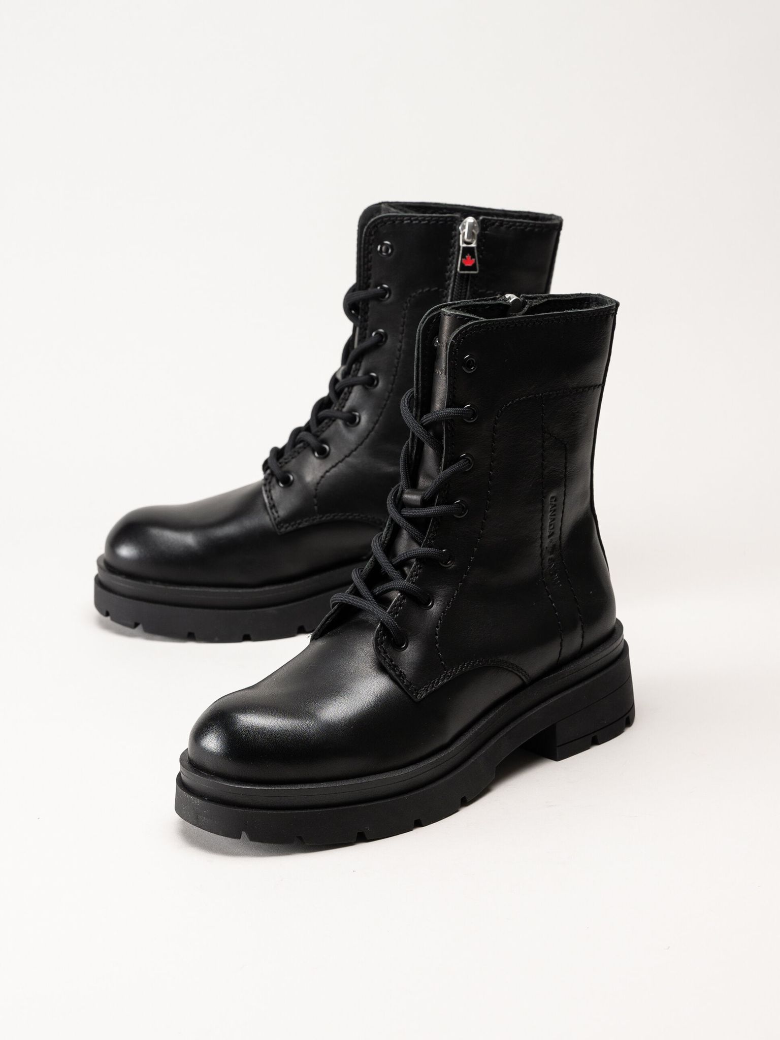 Canada Snow - Mount Joia - Svarta kängor i skinn