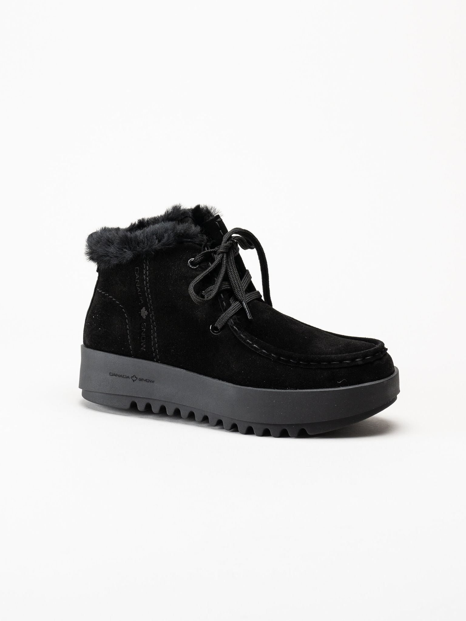 Canada Snow - Mount Marty - Svarta kängor i mocka