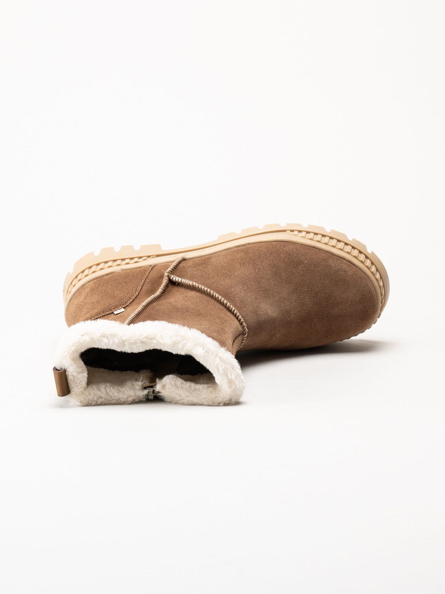 Rieker - Bruna fodrad boots i mocka