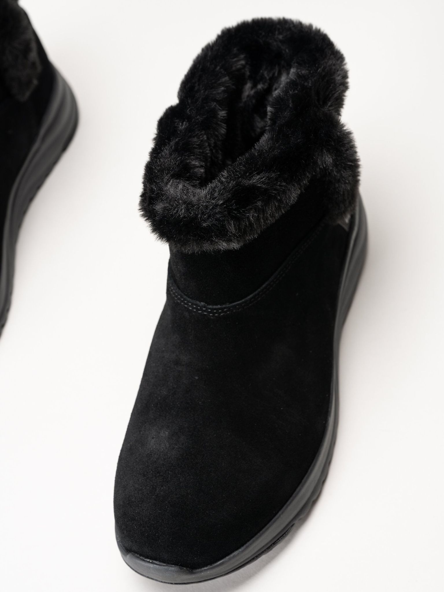 Skechers - On-The-Go Stellar - Svarta fodrade boots i mocka