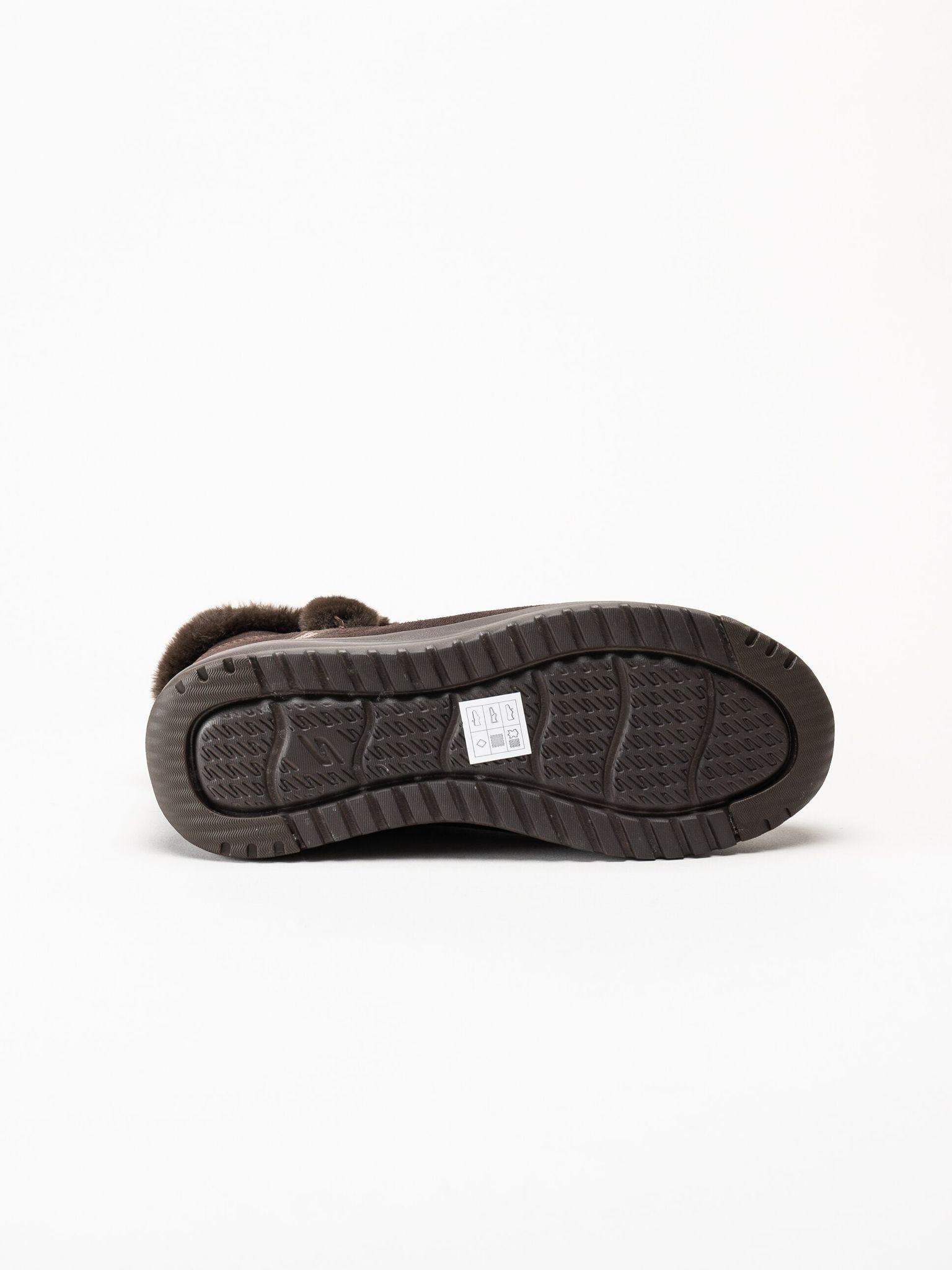 Skechers - On-The-Go Stellar - Mörkbruna boots i mocka