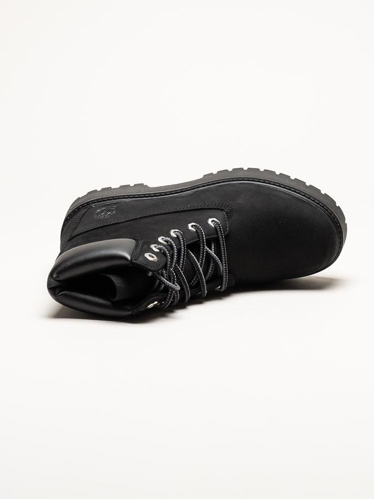 Timberland - Stone Street - Svarta platåkängor i nubuck
