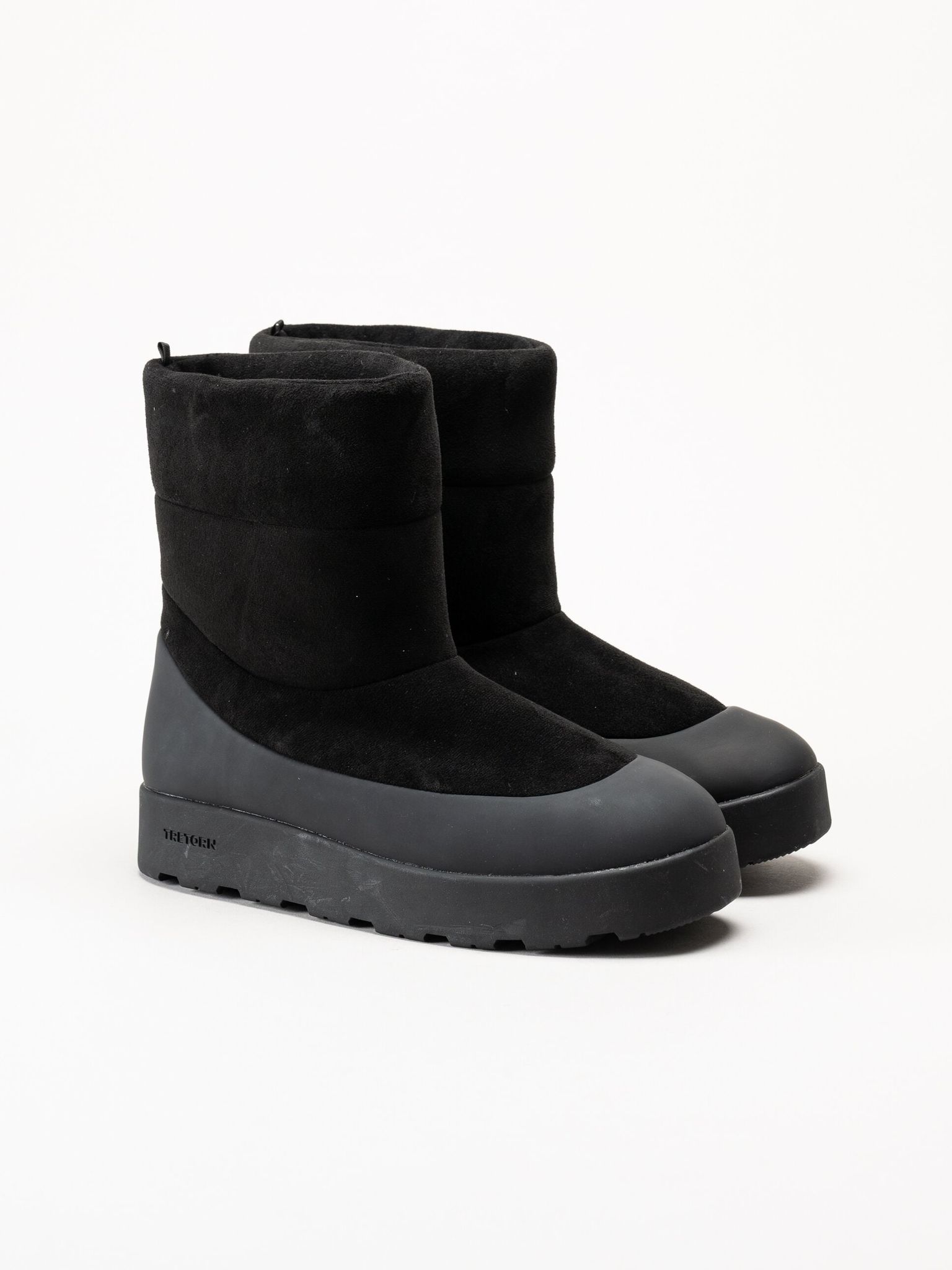 Tretorn - Asto Mid Hybrid - Svarta fodrade boots