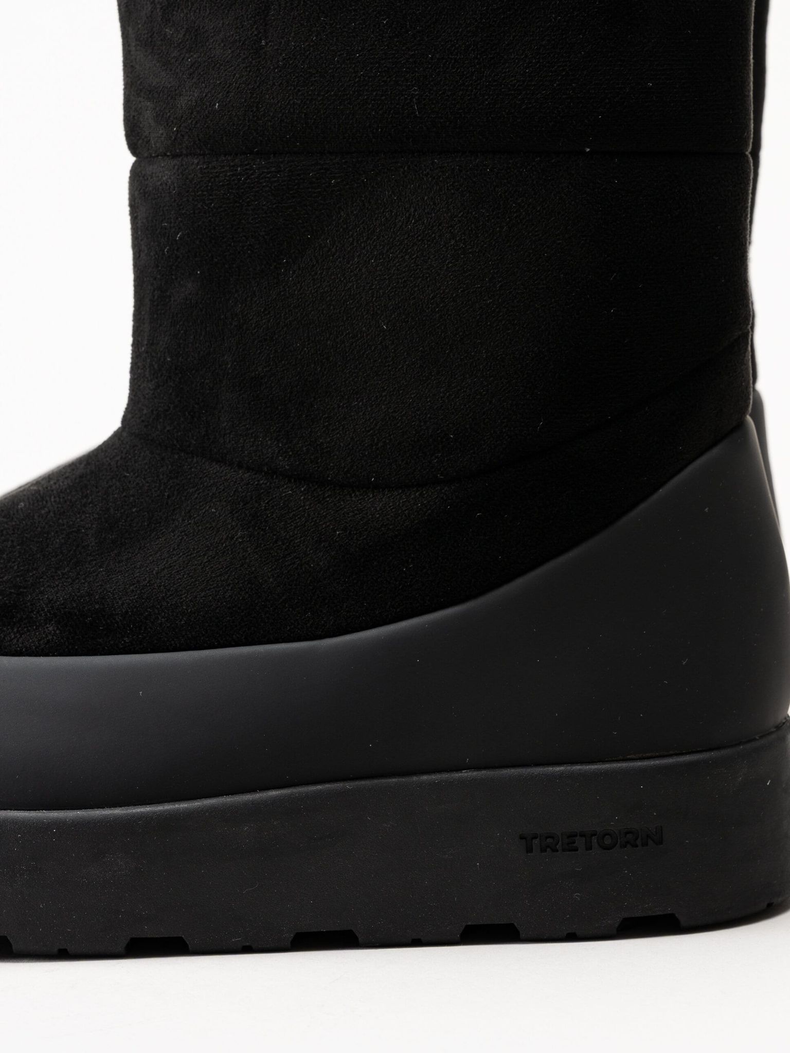 Tretorn - Asto Mid Hybrid - Svarta fodrade boots