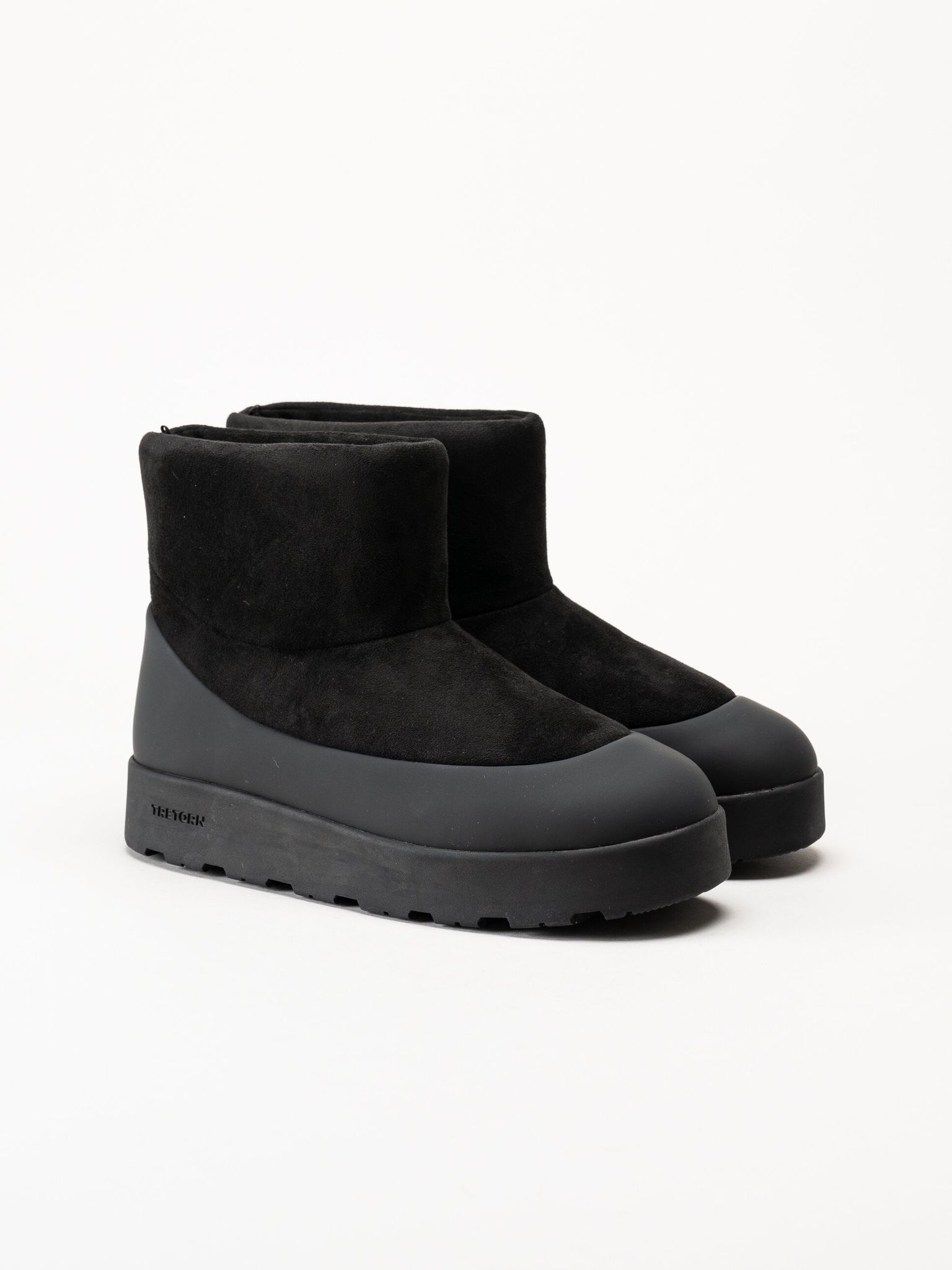 Tretorn - Asto Low Hybrid W - Svarta fodrade boots