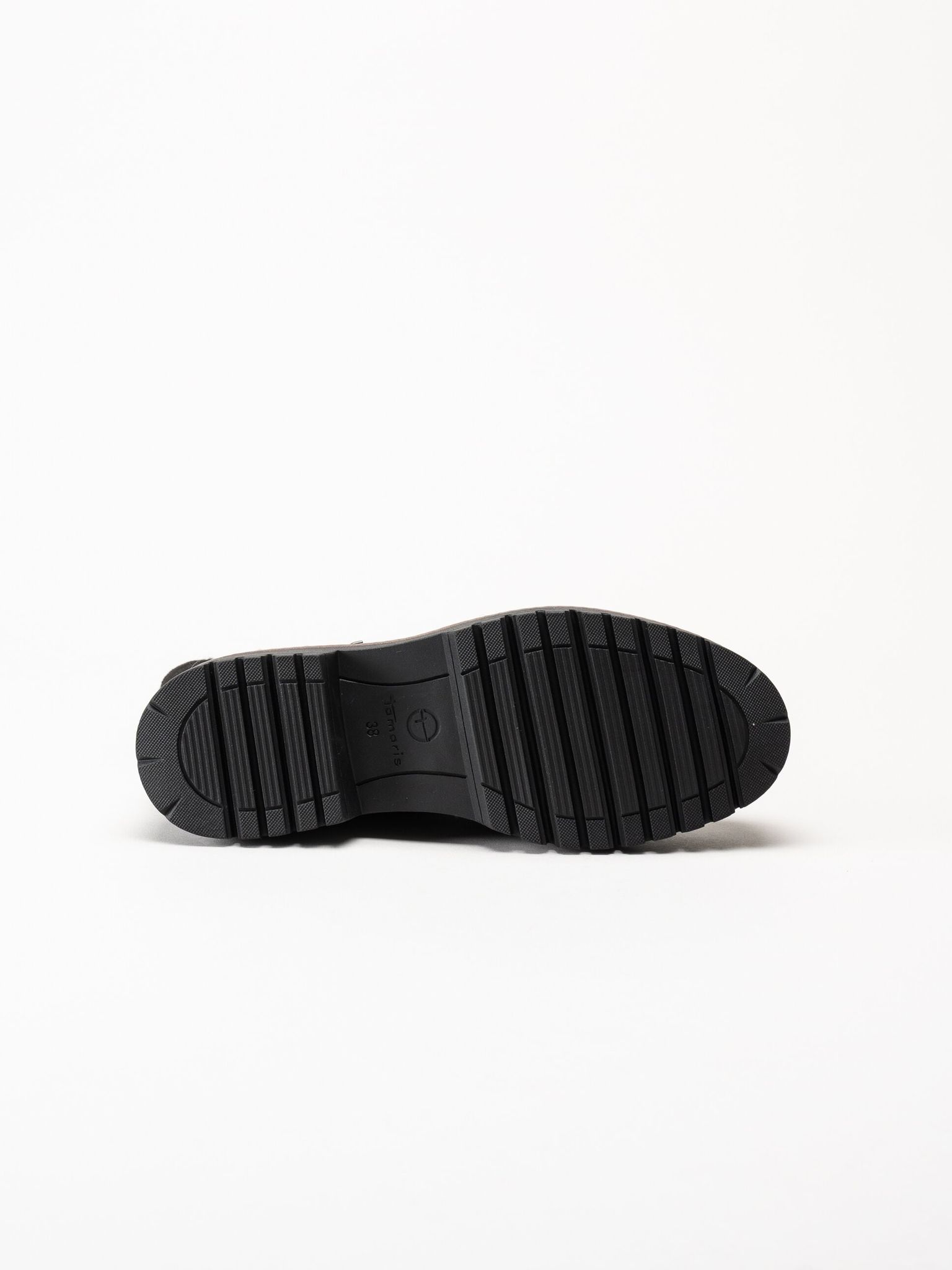 Tamaris - Svarta fodrade bikerboot