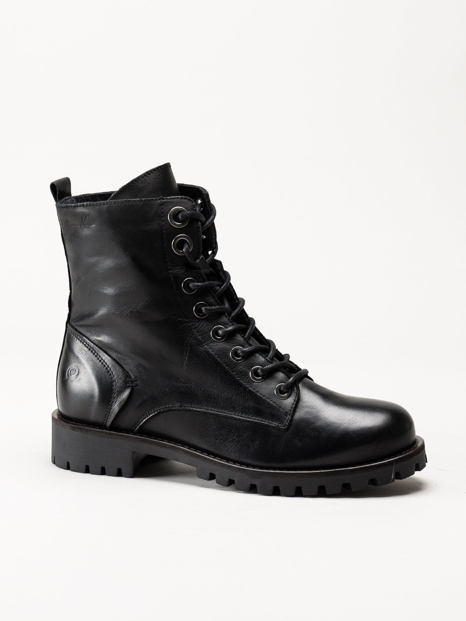 Rosa Negra - Svarta kängor i skinn