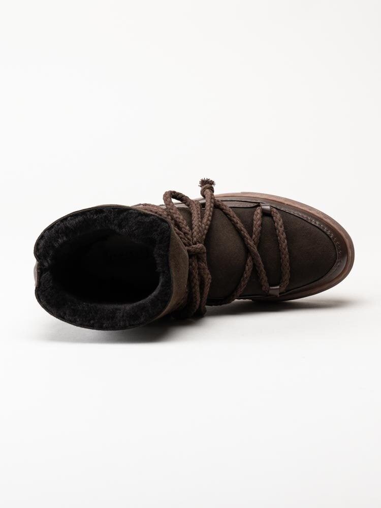 Inuikii - Classic - Bruna vinterboots med fårskinnsfoder