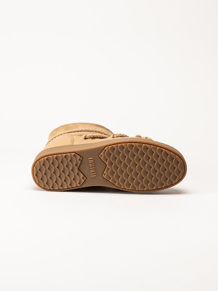 Inuikii - Classic - Beige vinterboots med fårskinnsfoder
