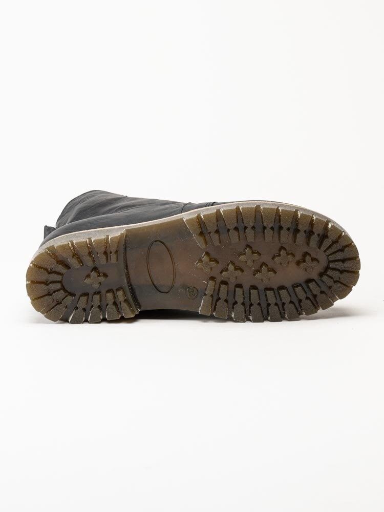 Charlotte of Sweden - Svarta kängor i mjukt skinn