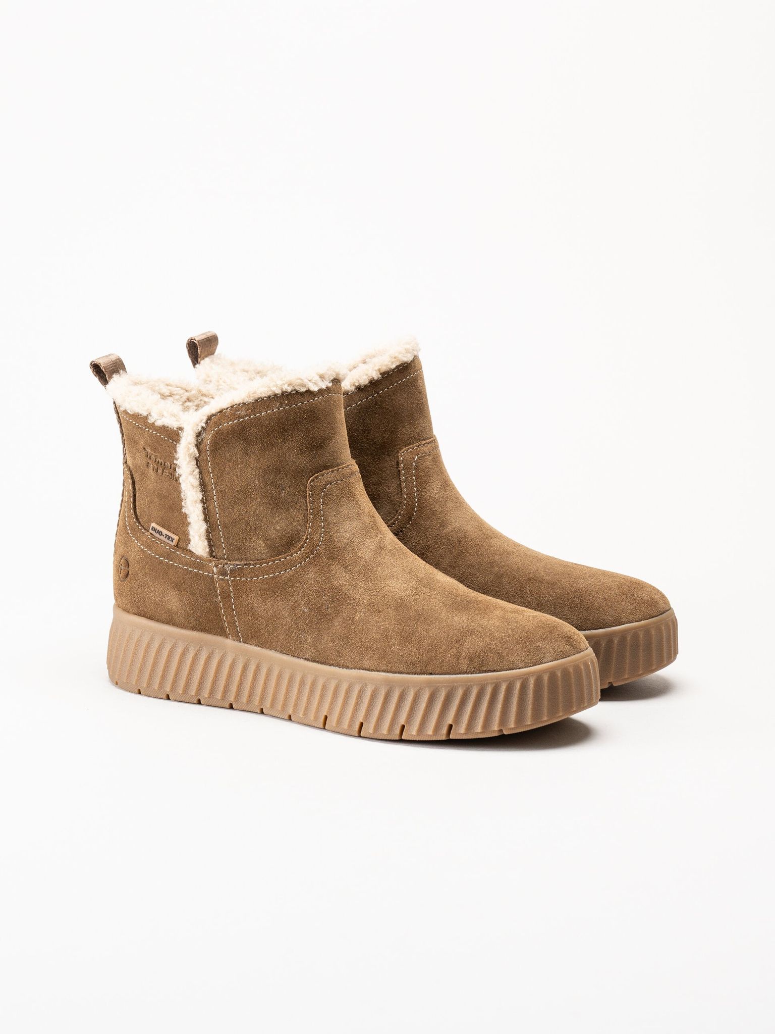 Tamaris Comfort - Bruna step-in boots i mocka