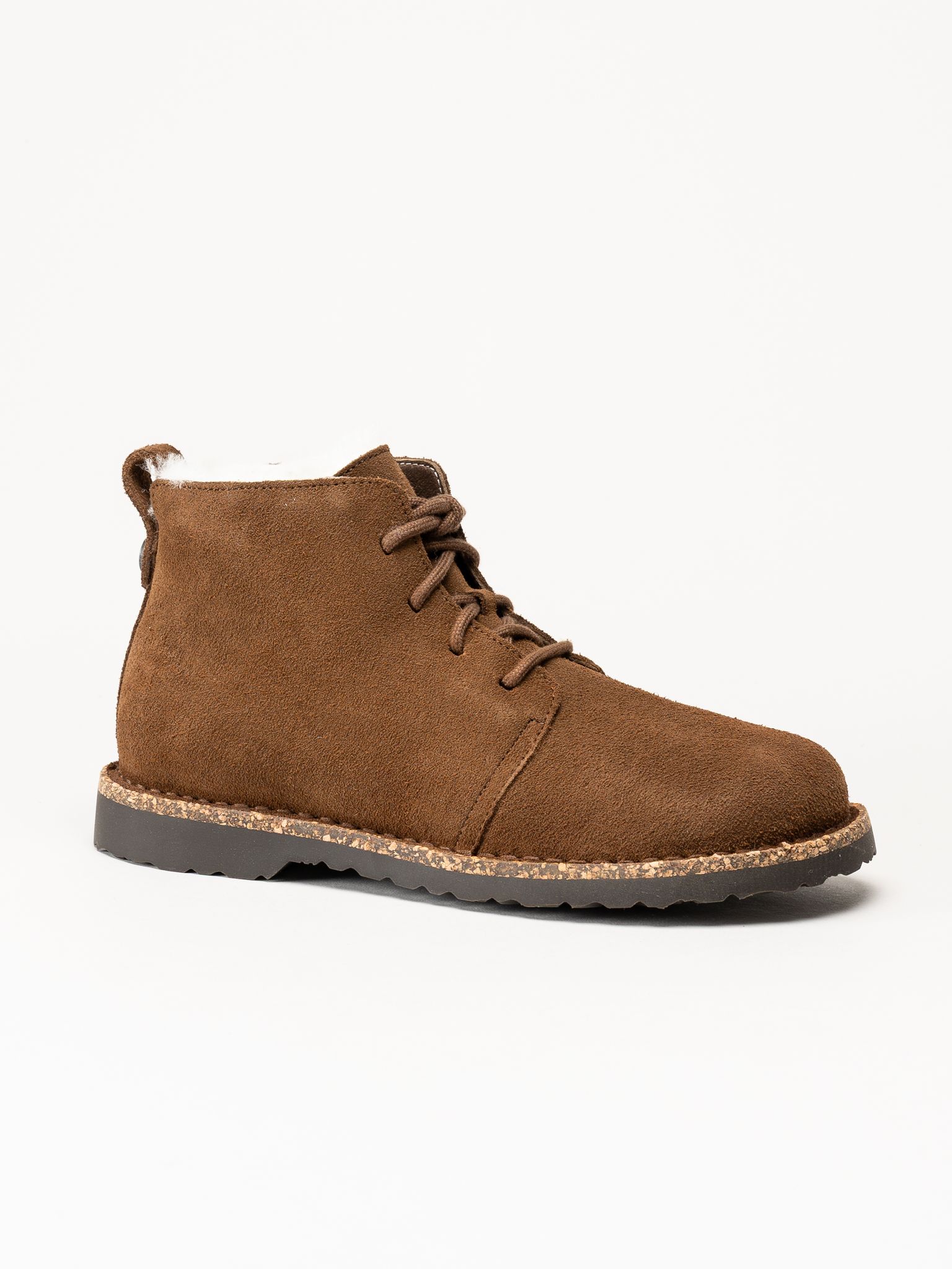 Birkenstock - Uppsala Mid Shearling - Bruna fodrade kängor