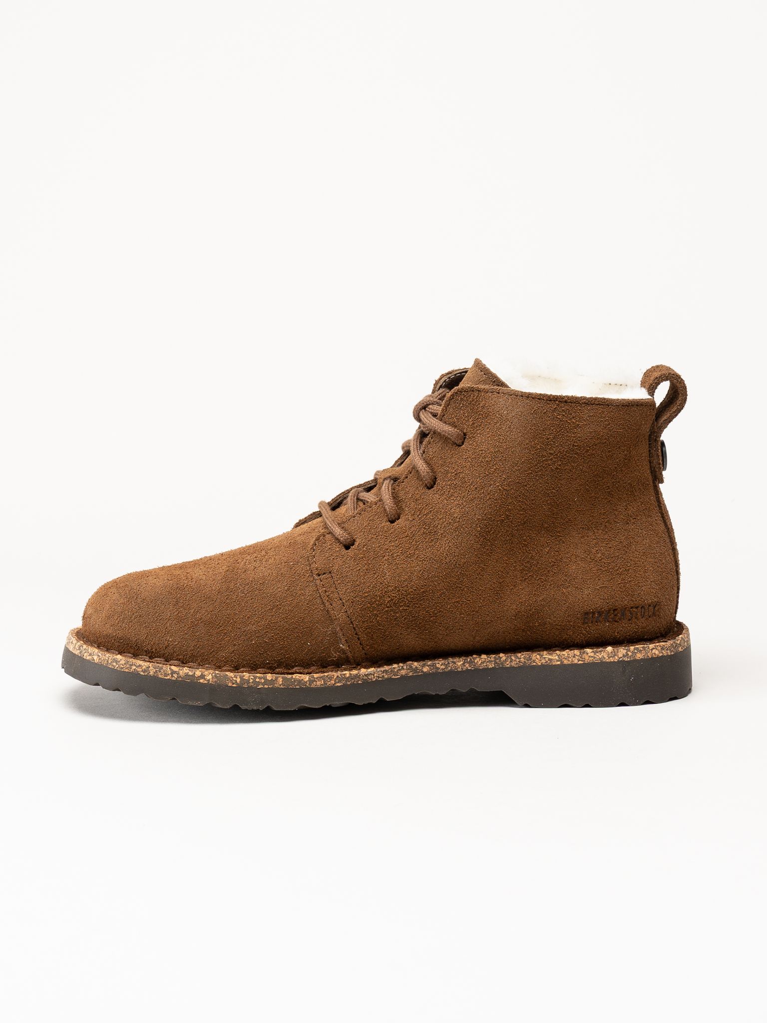 Birkenstock - Uppsala Mid Shearling - Bruna fodrade kängor