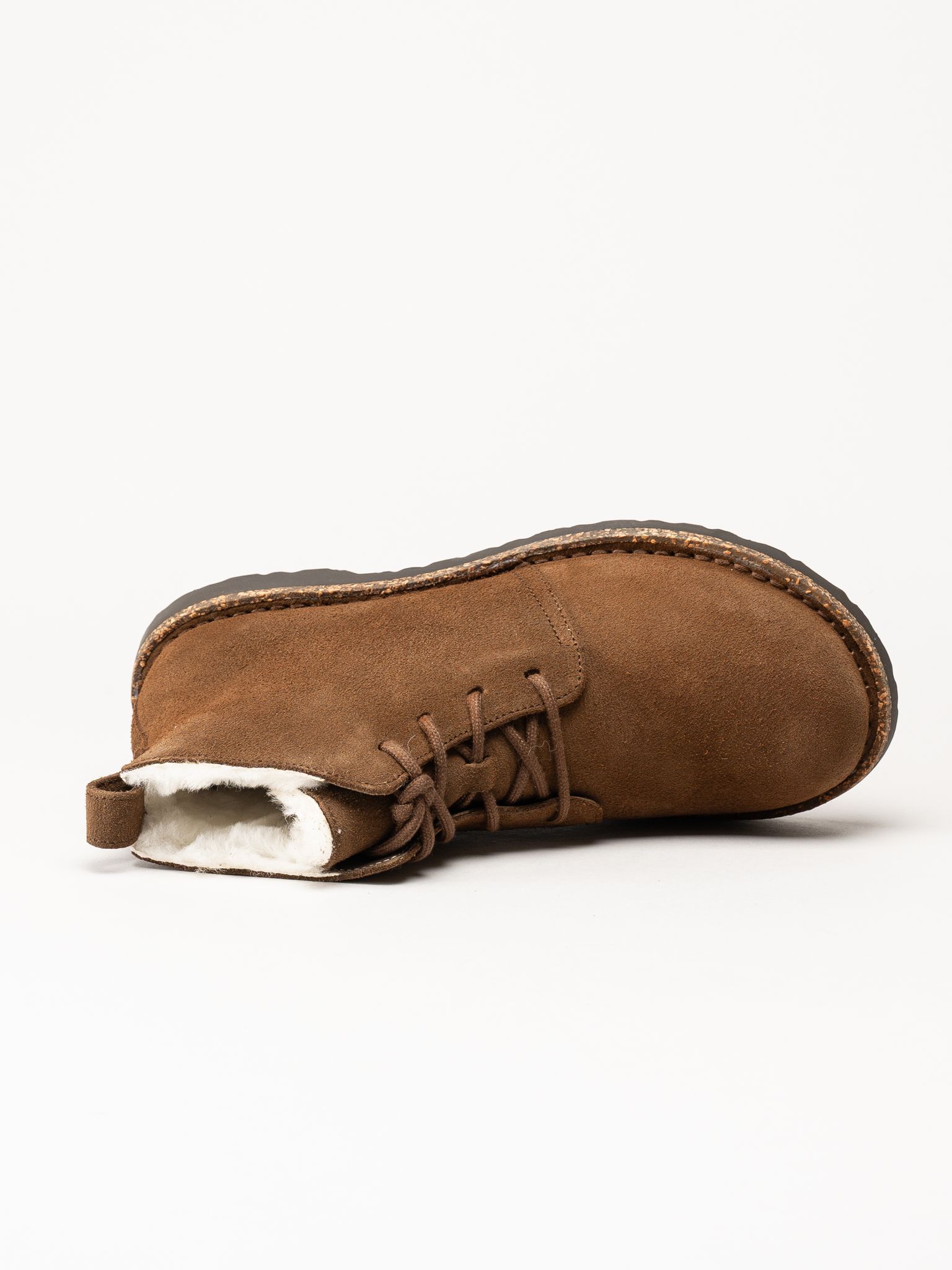 Birkenstock - Uppsala Mid Shearling - Bruna fodrade kängor