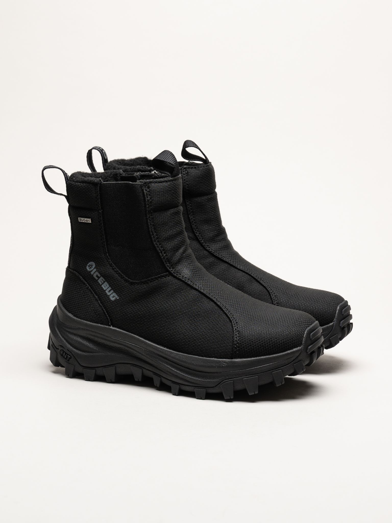 Icebug - Vallda - Svarta fodrade boots