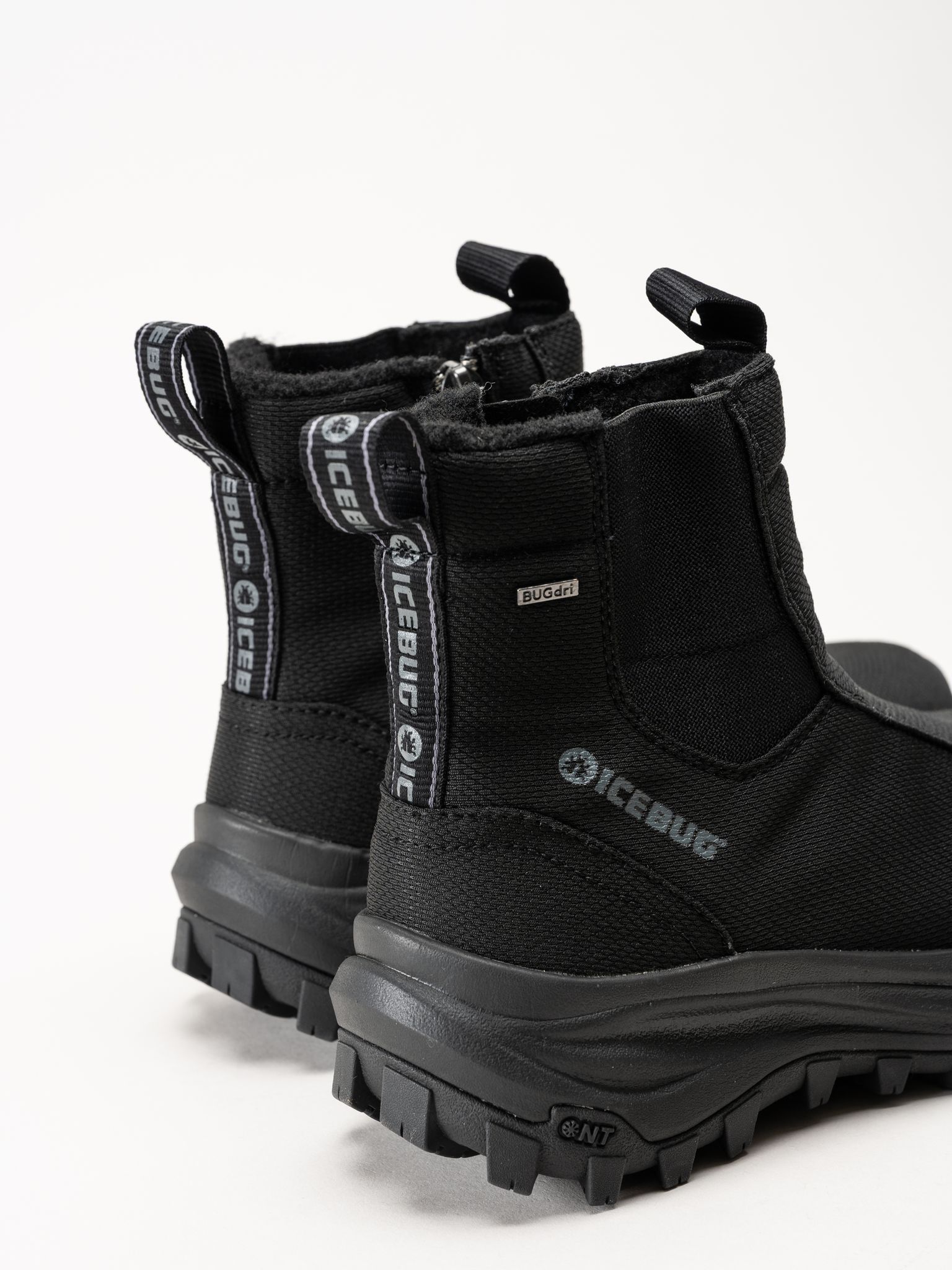 Icebug - Vallda - Svarta fodrade boots