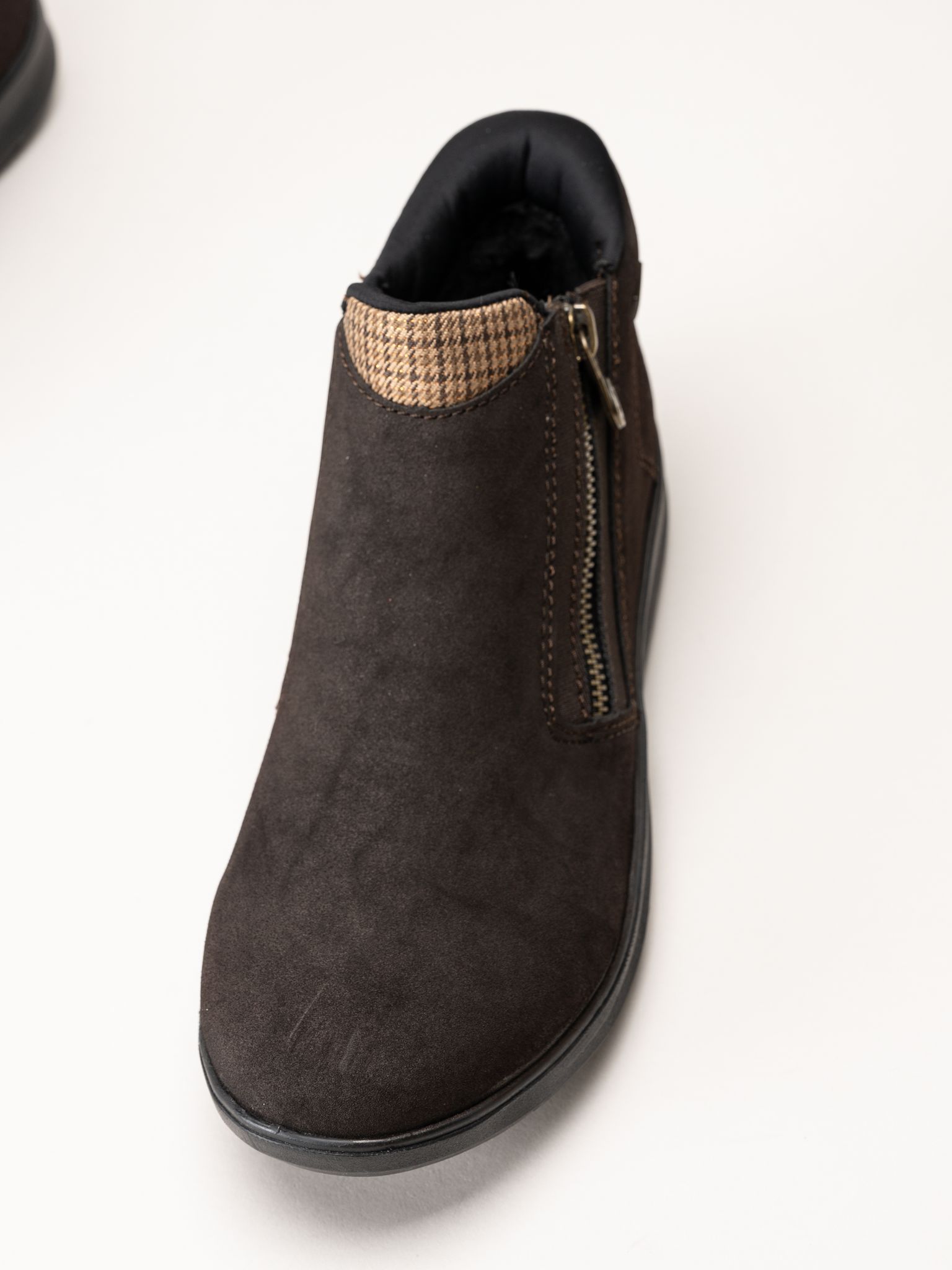 Rieker - Mörkbruna fodrade boots