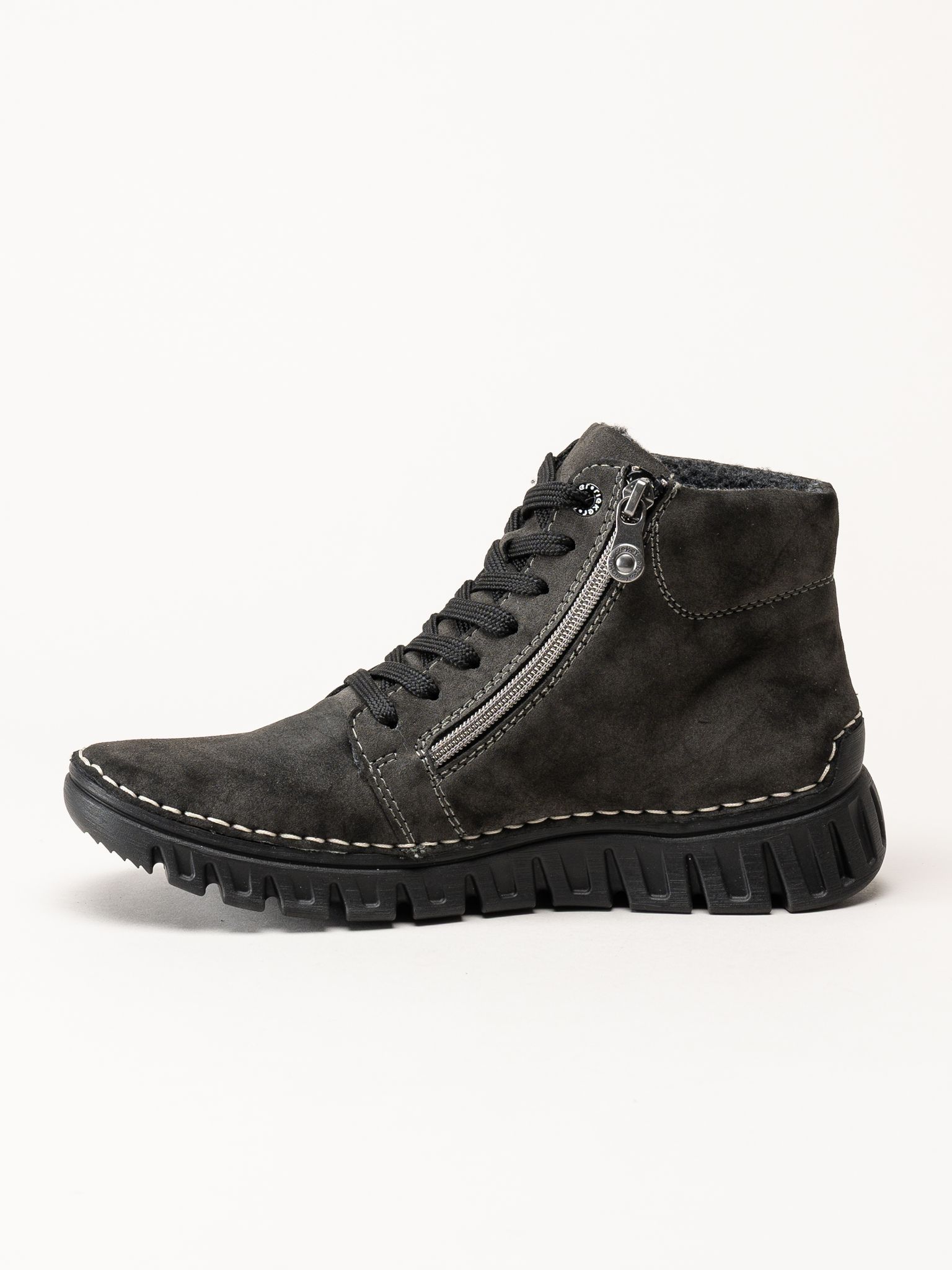 Rieker - Grå fodrade sneakers