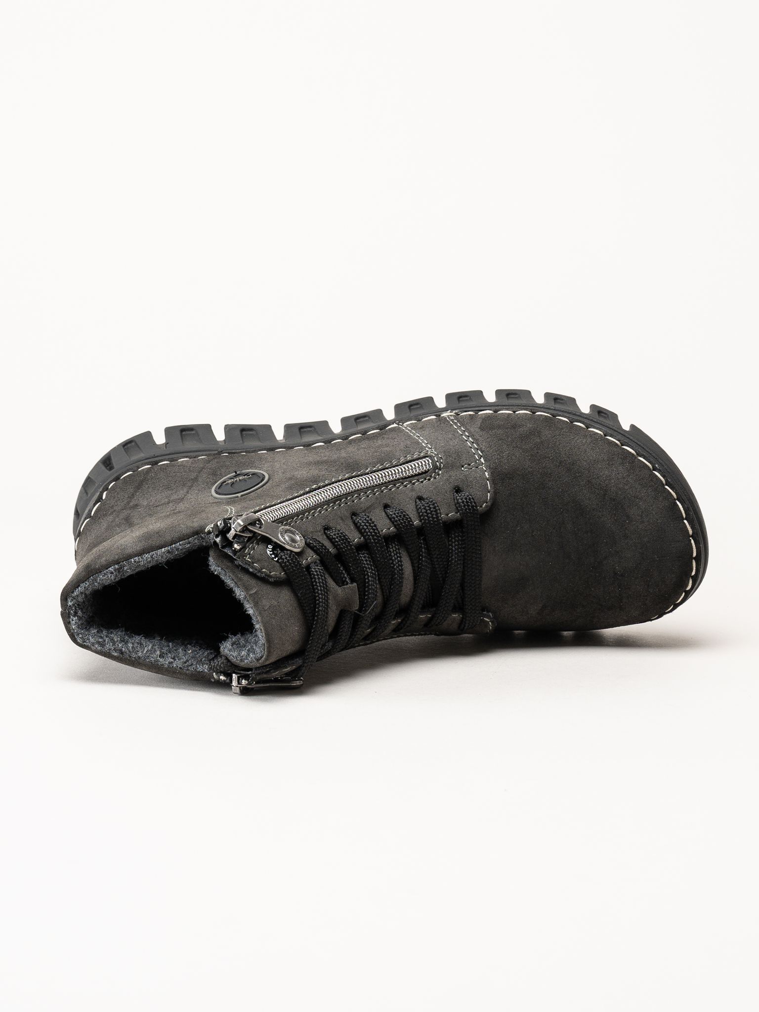 Rieker - Grå fodrade sneakers