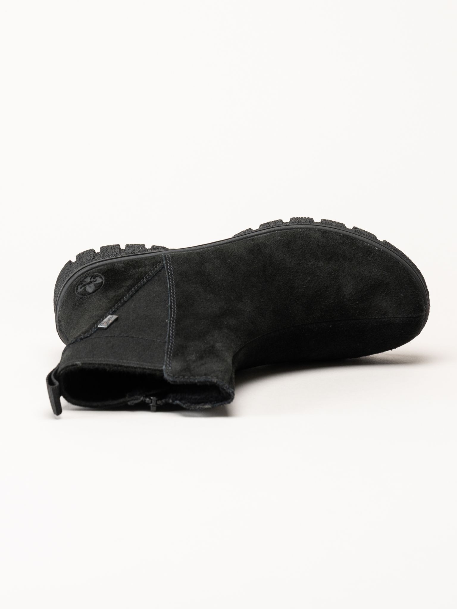 Rieker - Svarta fodrade boots