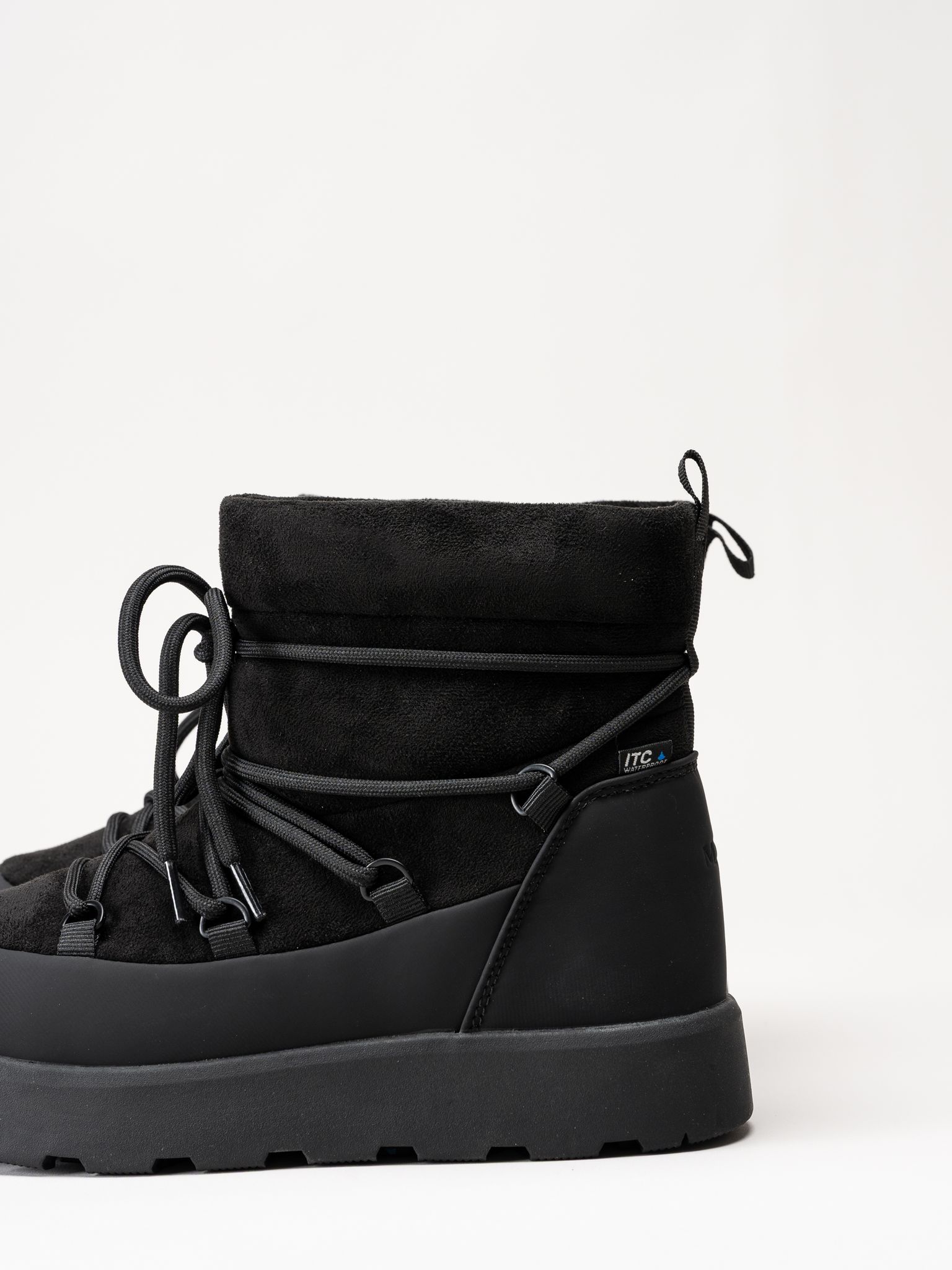 Mjuka - Kebnekaise - Svarta fodrade boots