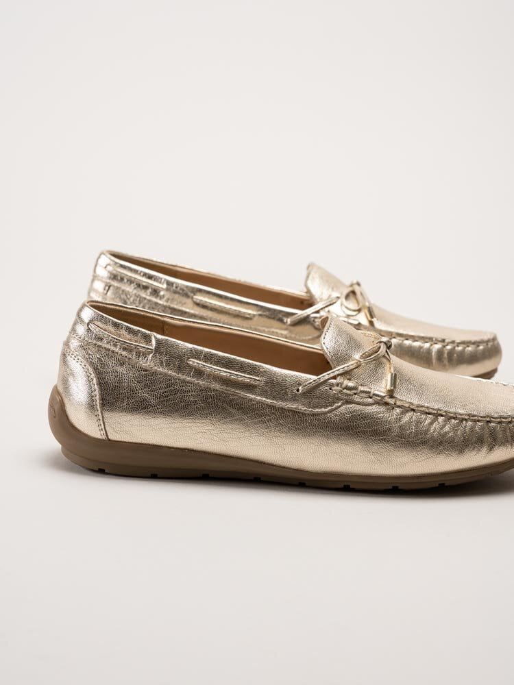 Ara - Alabama - Guldfärgade loafers i skinn