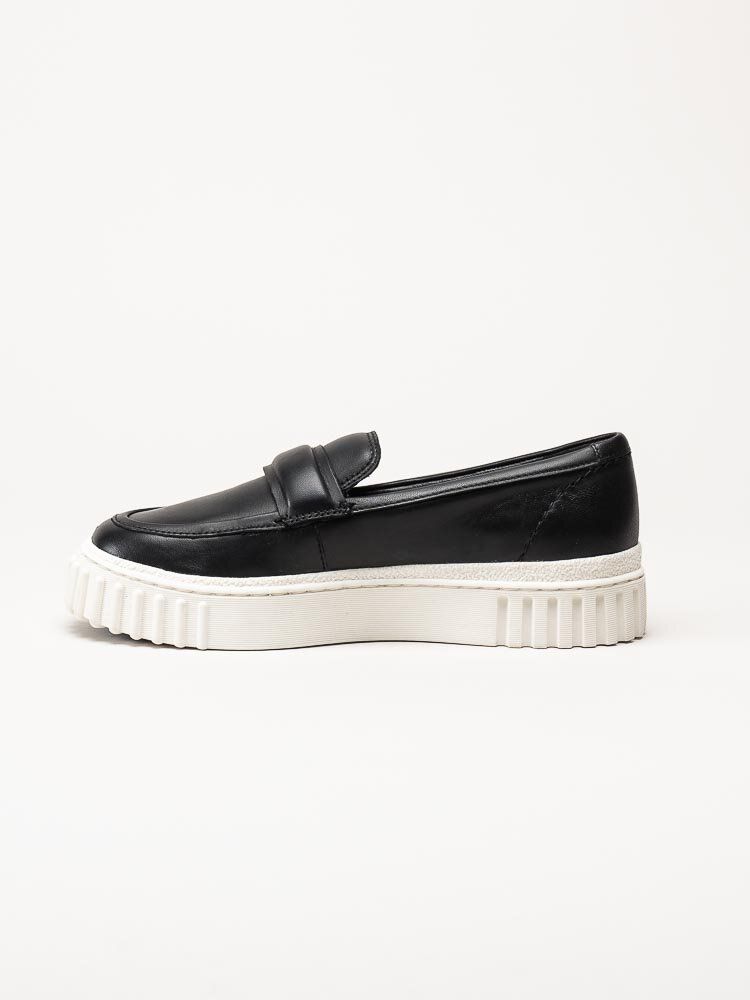 Clarks - Mayhill Cove - Svarta lågskor i skinn