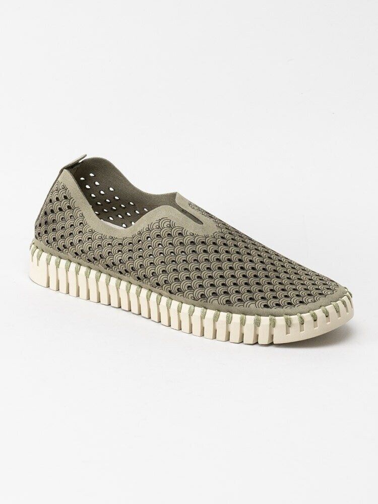 Ilse Jacobsen - Tulip3275 - Gröna slip on skor