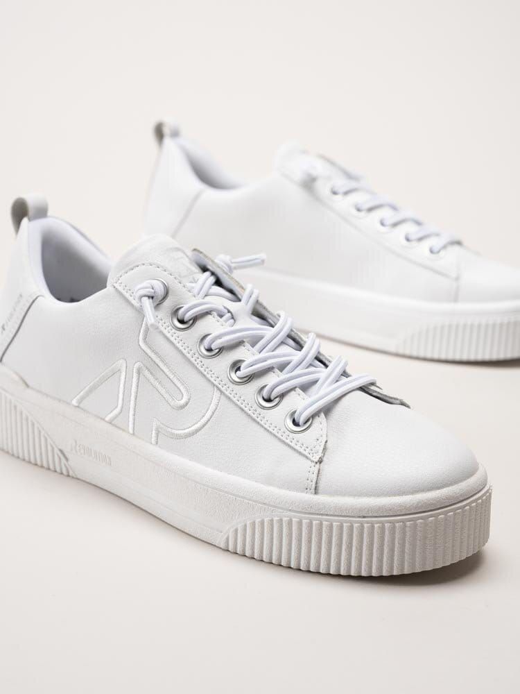 Rieker Evolution - Vita sneakers i skinn