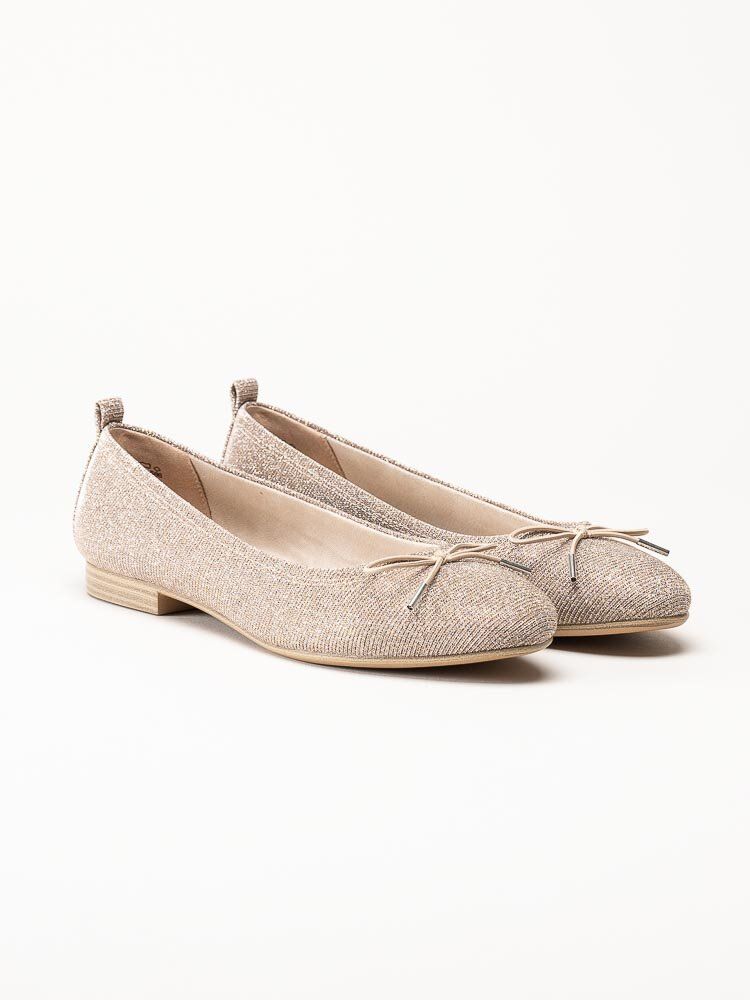 Tamaris - Glittriga ballerinaskor