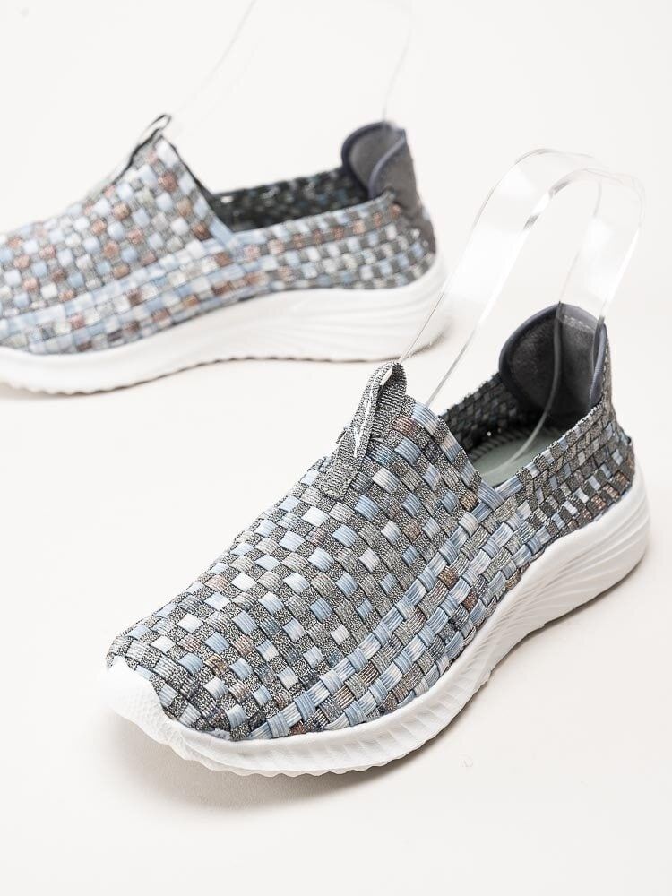 Rock Spring - Niko - Multifärgade slip on skor i textil