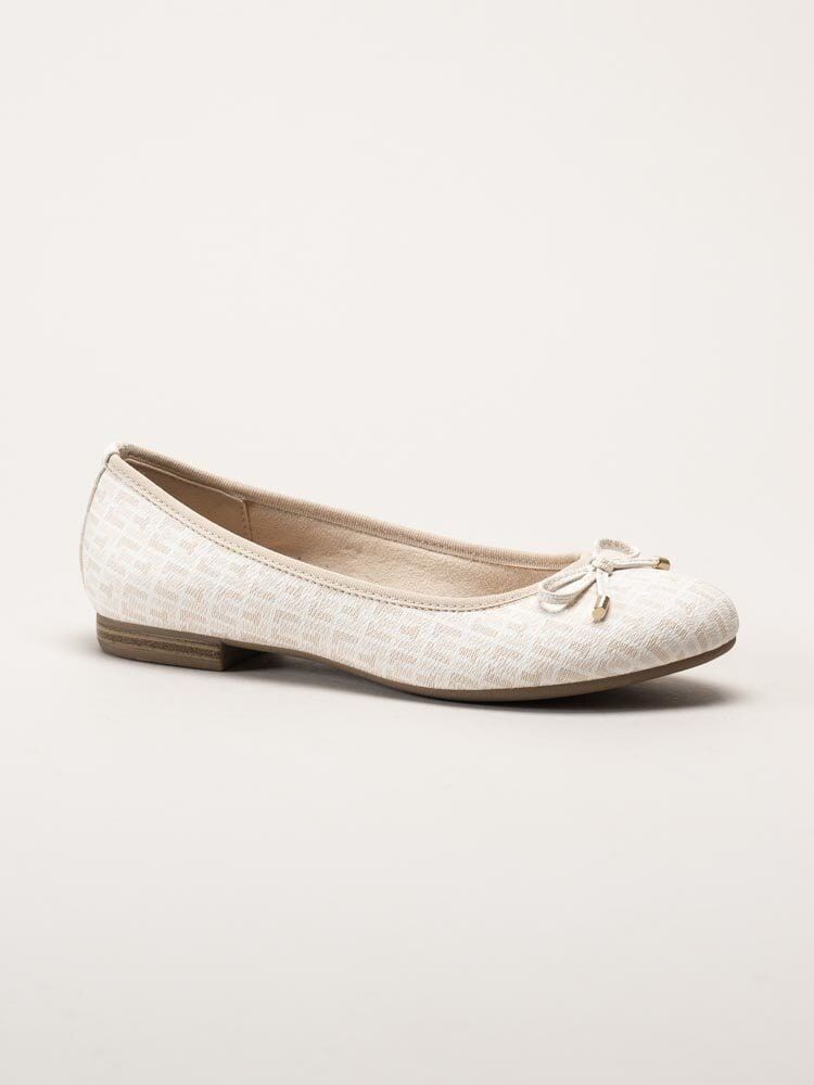 Marco Tozzi - Beige ballerinaskor