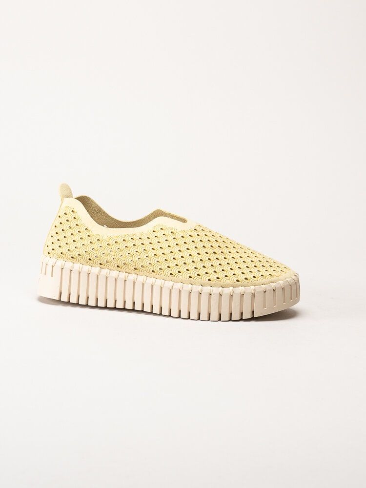 Ilse Jacobsen - TULIP3373 - Gula slip on skor