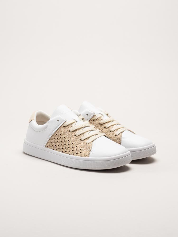 Ilse Jacobsen - All Day City Sneaker - Vita och beige sneakers