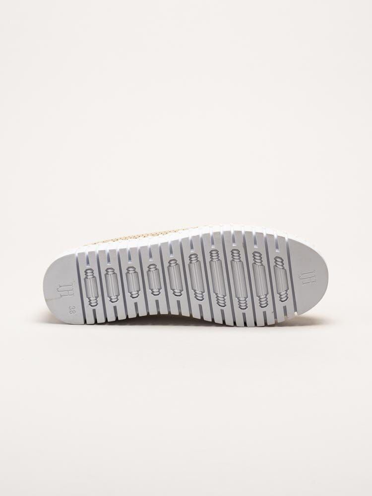 Ilse Jacobsen - Tulip3577 - Guldiga slip on skor