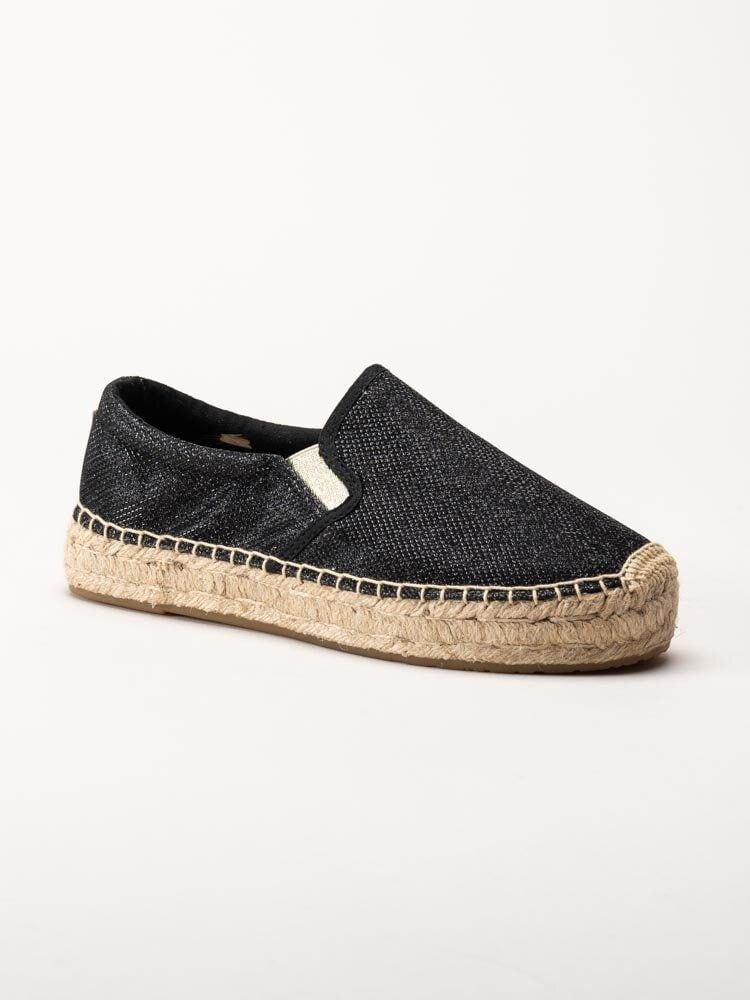 Replay - Lawton - Svarta slip on espadrillos
