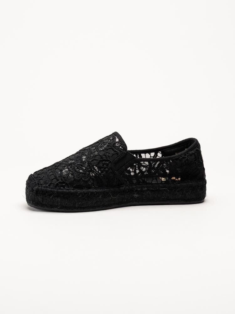 Replay - Nash Macrame - Svarta espadrillos
