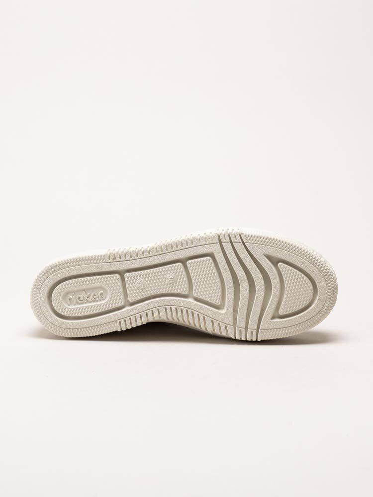 Rieker - Flerfärgad vita platåsneakers
