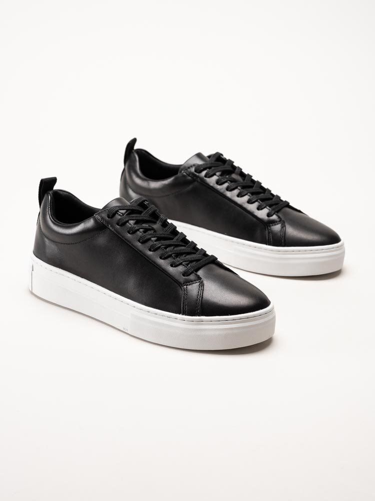 Vagabond - Zoe Platform - Svarta sneakers i skinn