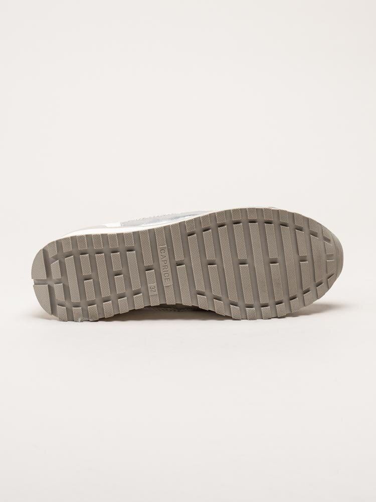 Caprice - Vita loafers i skinn