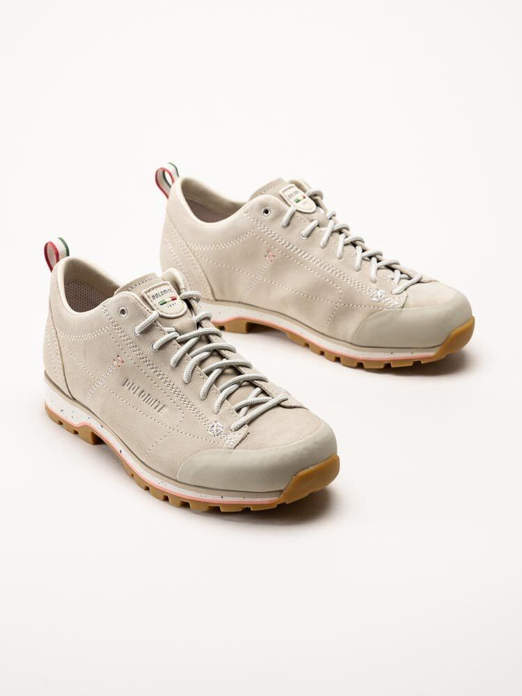Dolomite - 54 Low Evo Womens - Beige vandringsskor i mocka