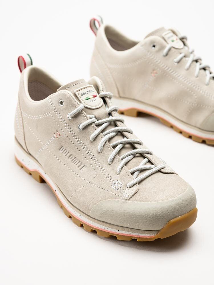Dolomite - 54 Low Evo Womens - Beige vandringsskor i mocka