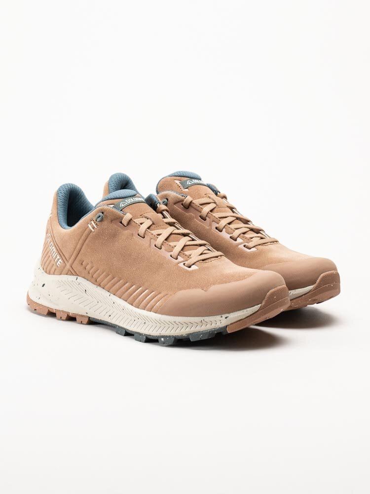 Dolomite - Carezza leather Wms - Ljusrosa vandringsskor i mocka
