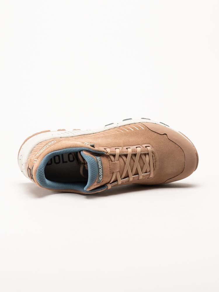 Dolomite - Carezza leather Wms - Ljusrosa vandringsskor i mocka