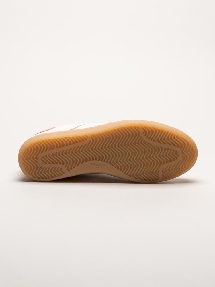 Tamaris - Vita retro sneakers i skinn